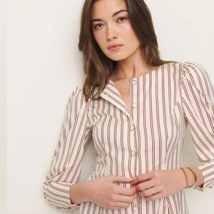 Reformation Halia Dress Ivory - Size 6